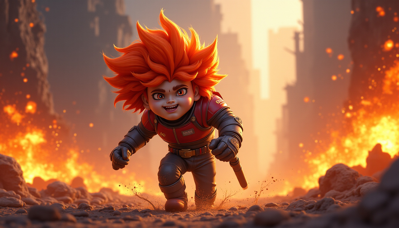 Ziggs équipé de la Lame enragée de Guinsoo, ses attaques créent des explosions en chaîne sur le champ de bataille