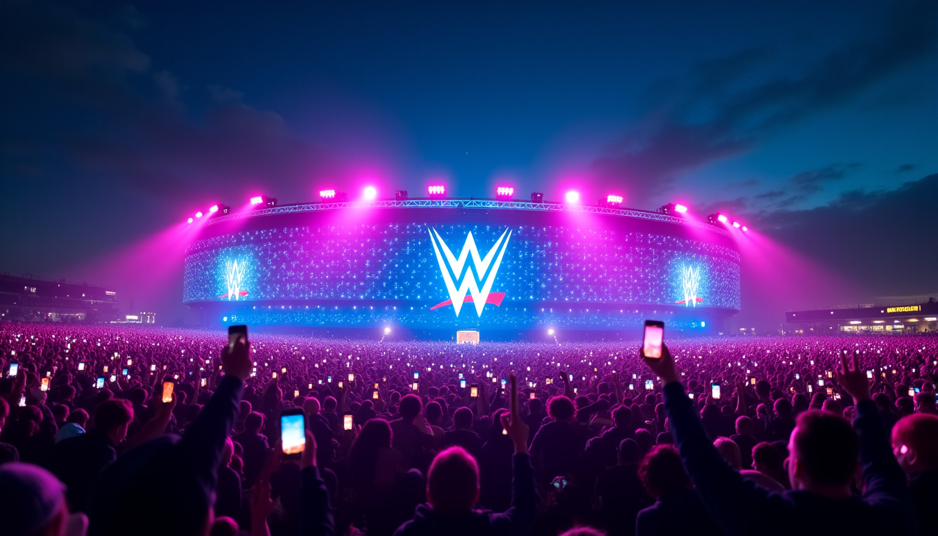 Événement WWE SmackDown à Lyon avant Clash in Paris 2026