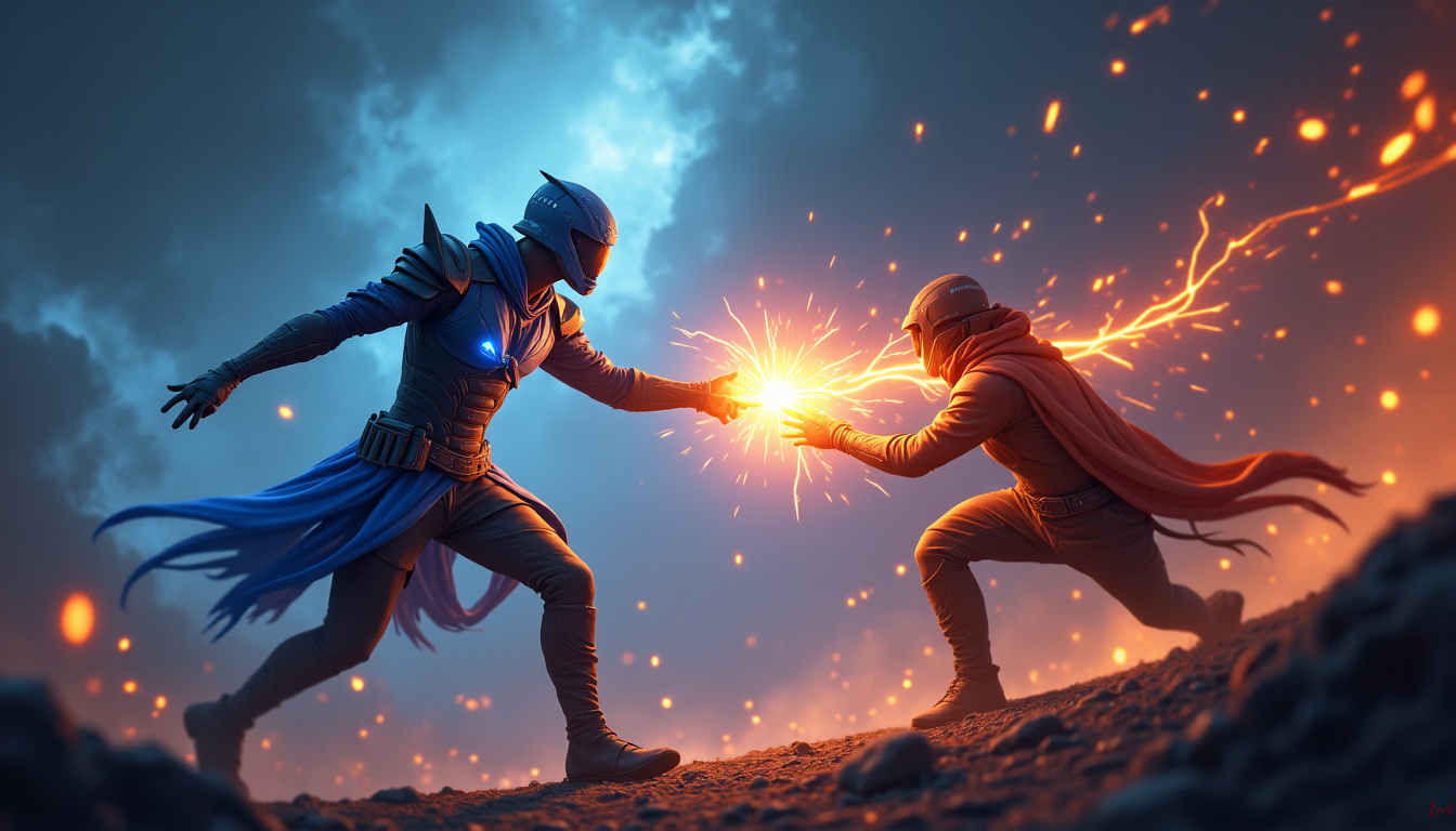 Jayce en mode Canon utilisant Orbe électrique sur un adversaire en pleine partie de League of Legends