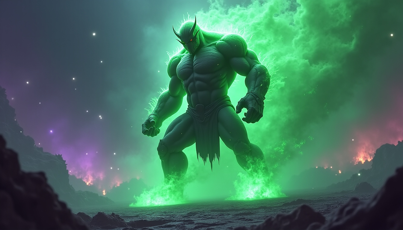 Singed activant son Sillage toxique lors d