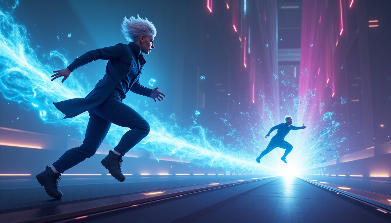 Ekko en action sur la mid-lane, utilisant ses compétences pour harceler l