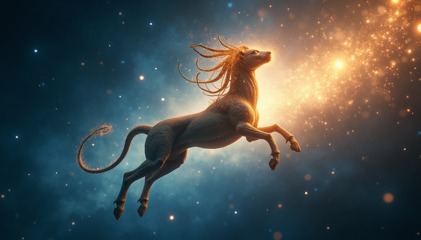 Aurelion Sol en phase de farm avec ses étoiles autour de lui