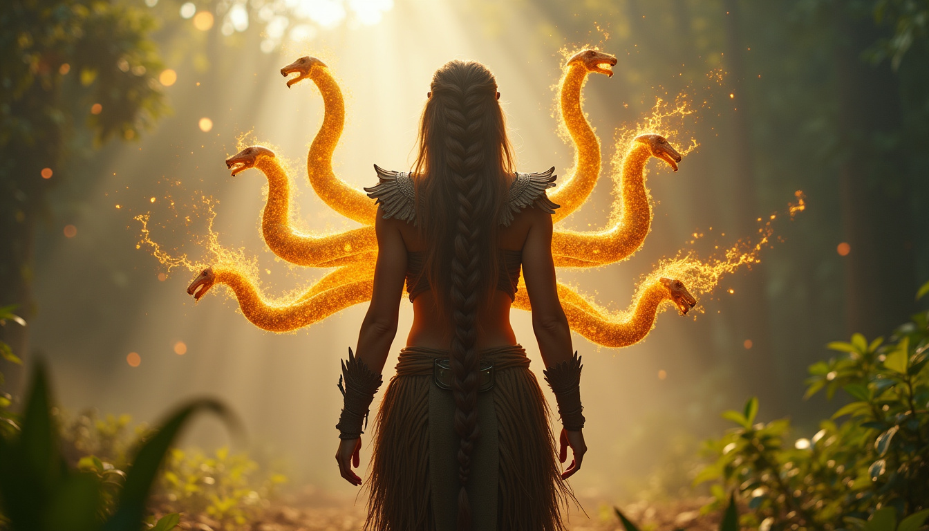Illaoi utilisant ses tentacules dans une zone de combat