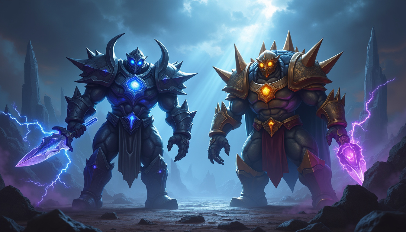 Mordekaiser et Rammus en duo dans la top lane